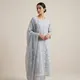 Grey__Chikankari Closet