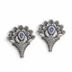 Silver, Blue__Indian Shringar