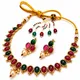 Pink Green__Indian Shringar