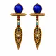 Blue Mullti__Indian Shringar