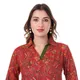 Red__Tarsh – Premium Handpainted Madhubani Kurtis & Ethnic Wear