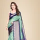 Sea Green And Navy Blue__Superlaxmi