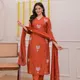 Orange__FASHION ZONE KURTI