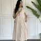 Cream__FASHION ZONE KURTI