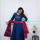 Blue__FASHION ZONE KURTI