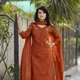 Rust ( Kesariya)__FASHION ZONE KURTI
