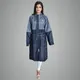 Dual Tone Navy Blue & Gray__The Dry Cape