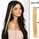 Blonde__1 Look Hair Extension