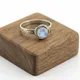 Milky Blue And Silver__JewelUp