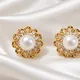 Gold & Pearl White