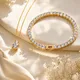 Gold & White