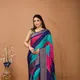 Multicolor Royal Blue Vibrant Magenta And Sea Turquoise__Ragreeti