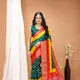 Bottle Green, Mustard Yellow, and Festive Red__Ragreeti