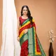Festive Red, Mustard Yellow, and Forest Green__Ragreeti