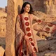 Maroon And Beige__SIYA FASHION