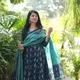 Navy Blue And Turquoise__Jaipur Kurti Shop