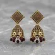 Burnished Gold with Deep Maroon__Jivishacreations