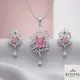 Pink And Silver__Jivishacreations