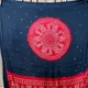 Navy Blue & red__Sareetvam