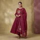 Maroon__Jaipur Kurta