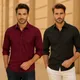 Dark Maroon And Black__UTWIL 