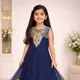 Navy Blue And Gold__Avnee Collections