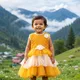 Yellow & Off White__Avnee Collections