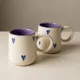 Purple And Ivory White__Cut Curve Cast