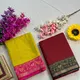 Red And Mustard__Panchvalli Saree