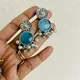 Skyblue And Silver__Siyahi by Ragini