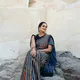 Indigo Blue, Beige, Maroon & Black__SIYA