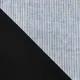  Ice Blue Stripe Linen Cotton Shirt & Black Italian Cotton Trouser