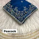 Peacock Blue__MURLIWALA FASHION 