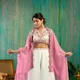 White And Pink__SAJJAN STUDIO