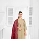 Beige And Maroon__SAJJAN STUDIO