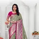 Mehendi Green And Magenta Pink__AUMIRA