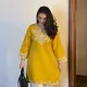Yellow And White__Jaipur Kurta
