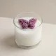 White And Purple__Lumora Candle