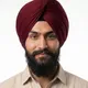 Maroon__TURBAN WHITE HORSE 