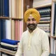 Dark Yellow__TURBAN WHITE HORSE 