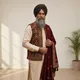Dark Brown__TURBAN WHITE HORSE 