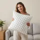 White And Black__FIBER PILLOW