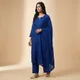 Dark Blue__PKZ LUCKNAWI CHIKAN