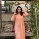 Peach __PKZ LUCKNAWI CHIKAN
