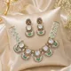 Mint Green And White Meenawork__Joolrykart