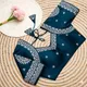 Teal Blue__Rahat Collection