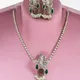Silver And Purple__LA JOYAS FASHIONS