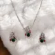 Silver And Red__LA JOYAS FASHIONS