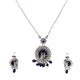Silver And Blue__LA JOYAS FASHIONS