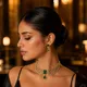 Emerald Green __LA JOYAS FASHIONS
